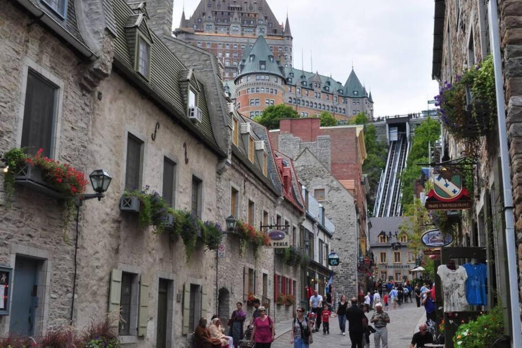 Lit King - 1Ch Bien Situe Pour Decouvrir Quebec Daire Dış mekan fotoğraf