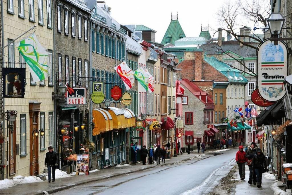 Lit King - 1Ch Bien Situe Pour Decouvrir Quebec Daire Dış mekan fotoğraf